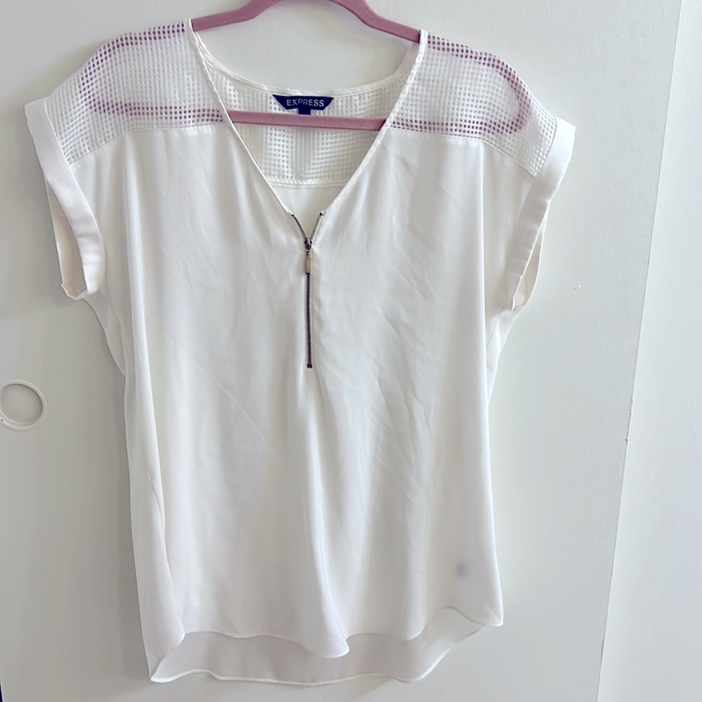 Express zip up blouse - Size L